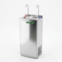 Máy lọc nước RO 2 vòi vỏ inox