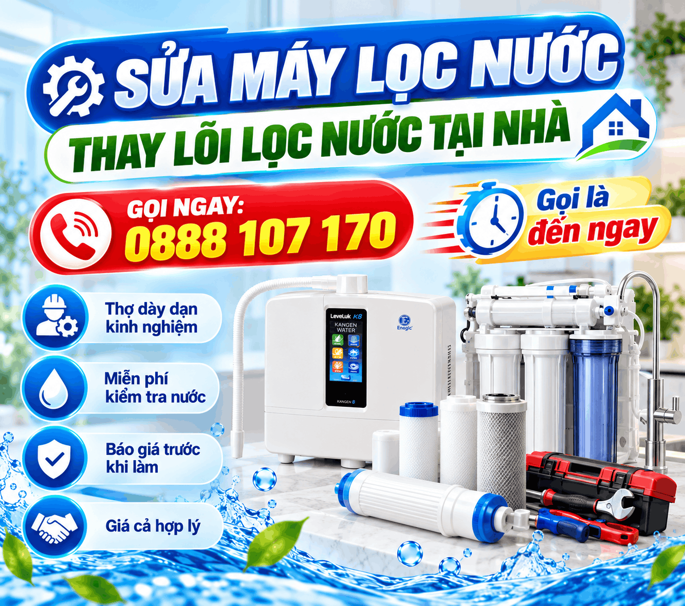 dịch vụ sửa máy lọc nước tại nhà