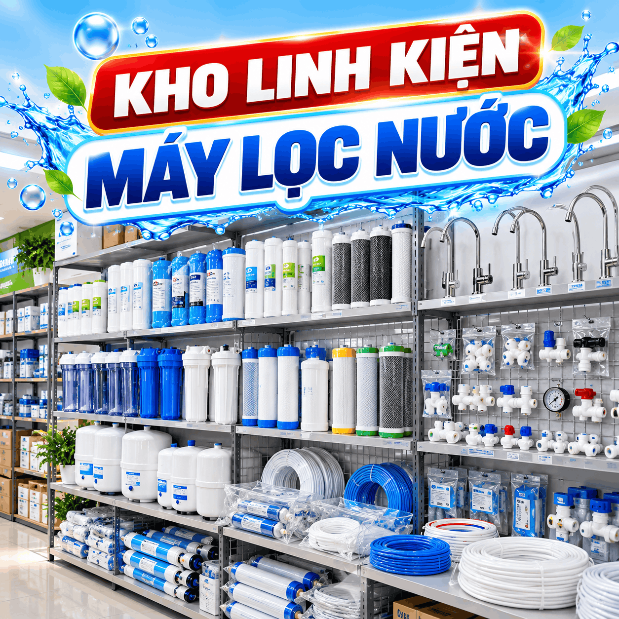 kho linh kiện máy lọc nước