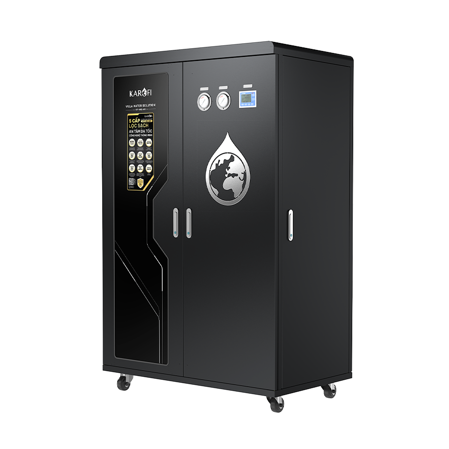 Hệ thống lọc nước tổng đầu nguồn cho villa Karofi KTF-662