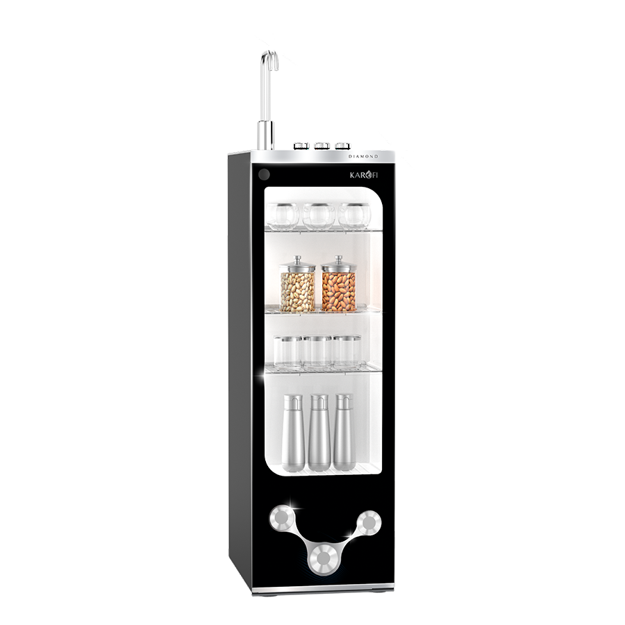 Máy lọc nước nóng lạnh Karofi Diamond S68E (10 lõi Smax)