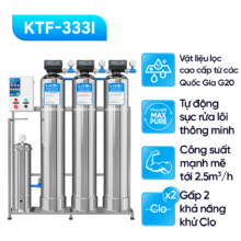 Hệ thống lọc nước tổng đầu nguồn Karofi KTF-333